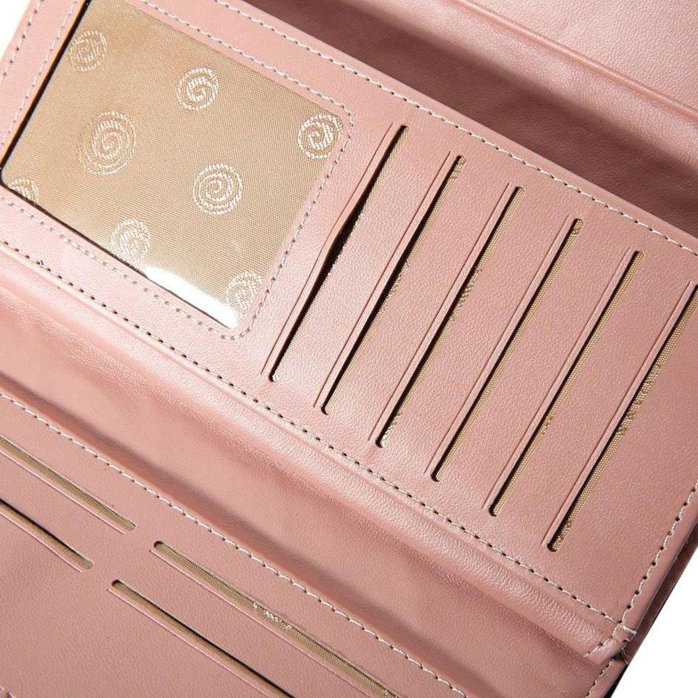Lang Tegnebog Dame - Crown Clutch Wallet Handbag Superior