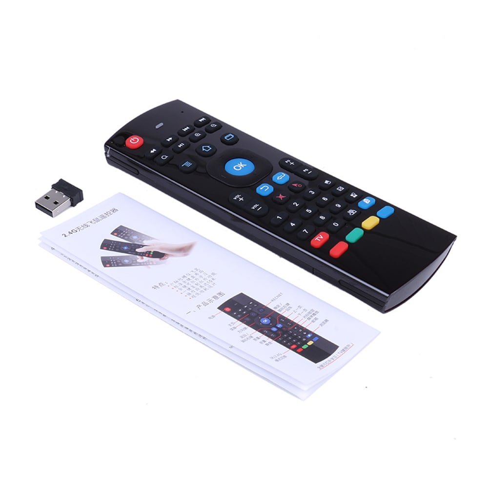 Trådløs Air Mouse / Android / TV med Tastatur