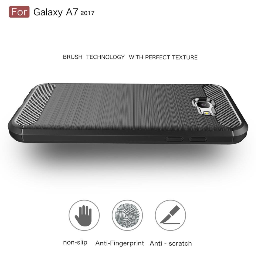 Carbon Fiber Cover Samsung Galaxy A7 2017