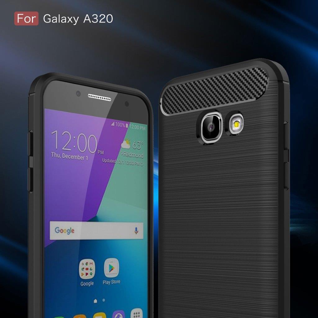 Carbon Fiber Cover Samsung Galaxy A3 2017