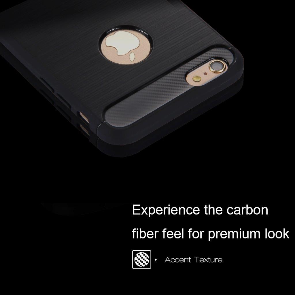 Carbon Fibercover iPhone 6 Plus & 6s Plus