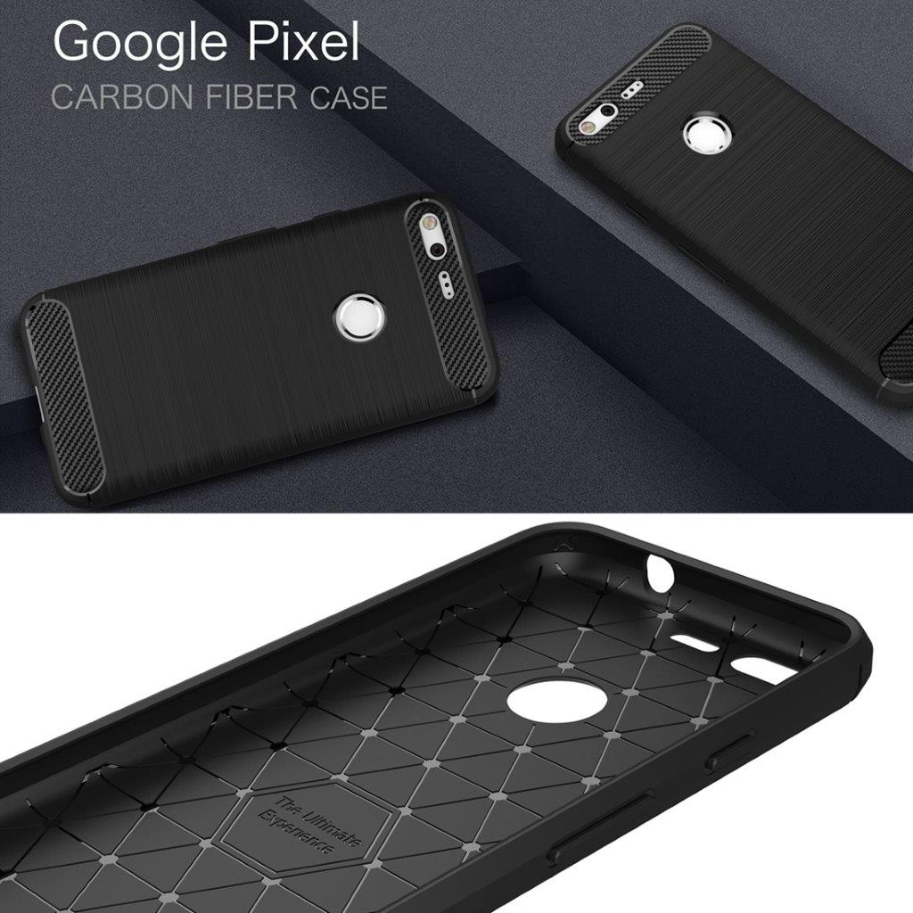 Børstet Carbonfibercover Google Pixel