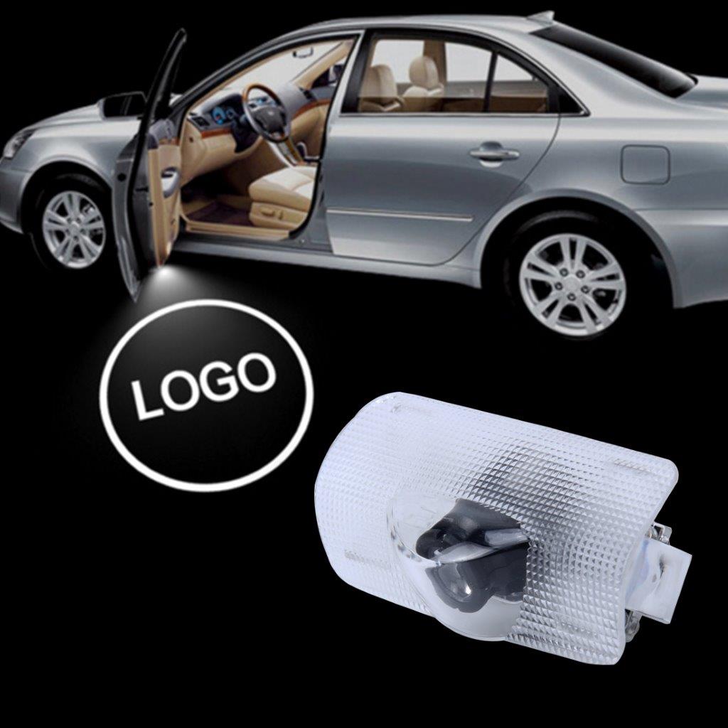 LED Dørbelysning med Toyota-logo - Pakke med 2 stk.