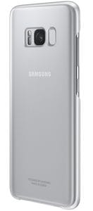 Samsung Clear Cover EF-QG955 til Galaxy S8+, Sølv