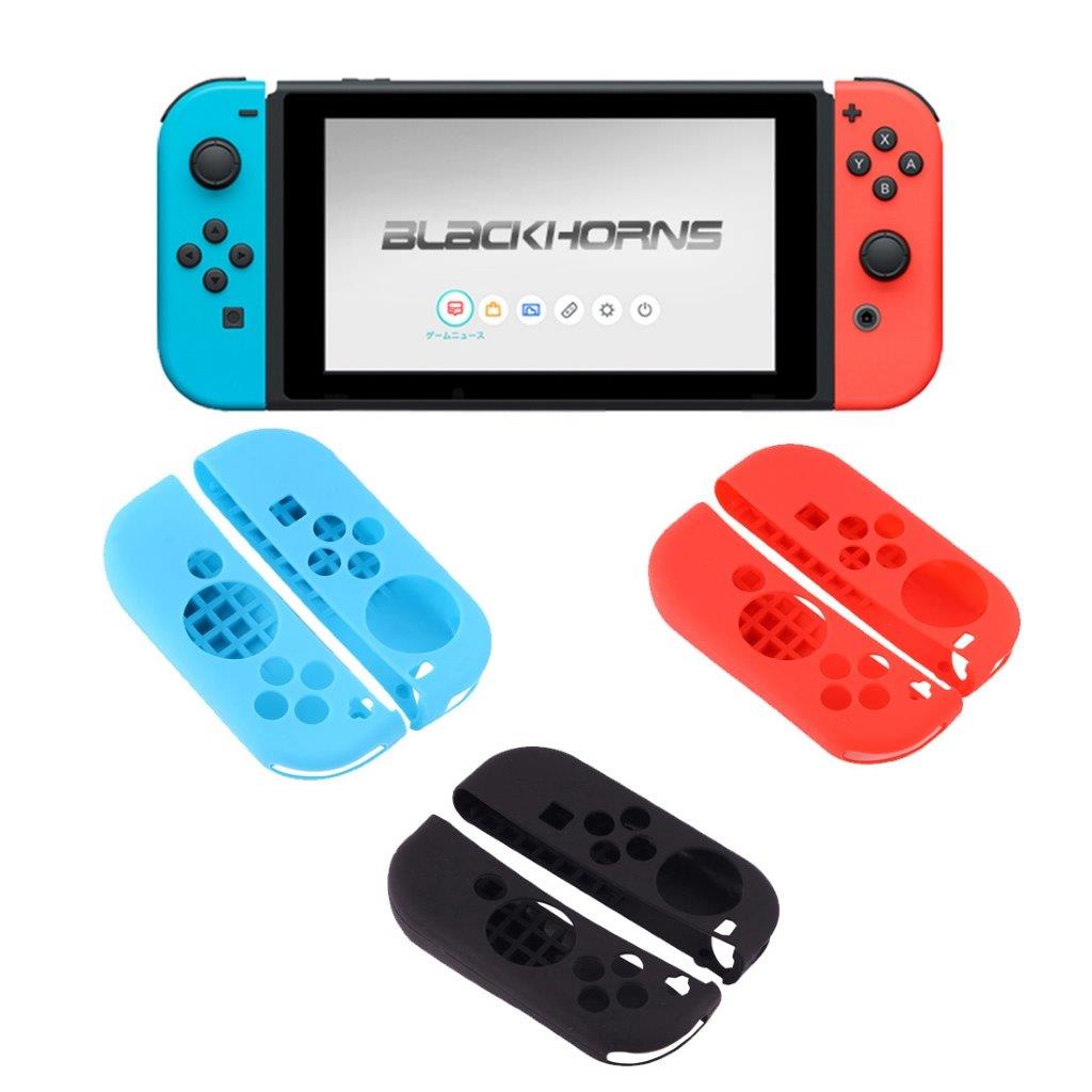 Silikonebeskyttelse Nintendo Switch - Sort