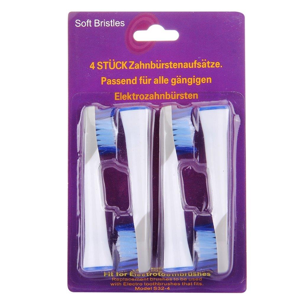 Oral-B kompatible tandbørstehoveder - 4-Pak