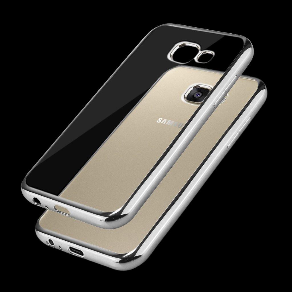 Transparent Sølvcover Samsung Galaxy A7 2017