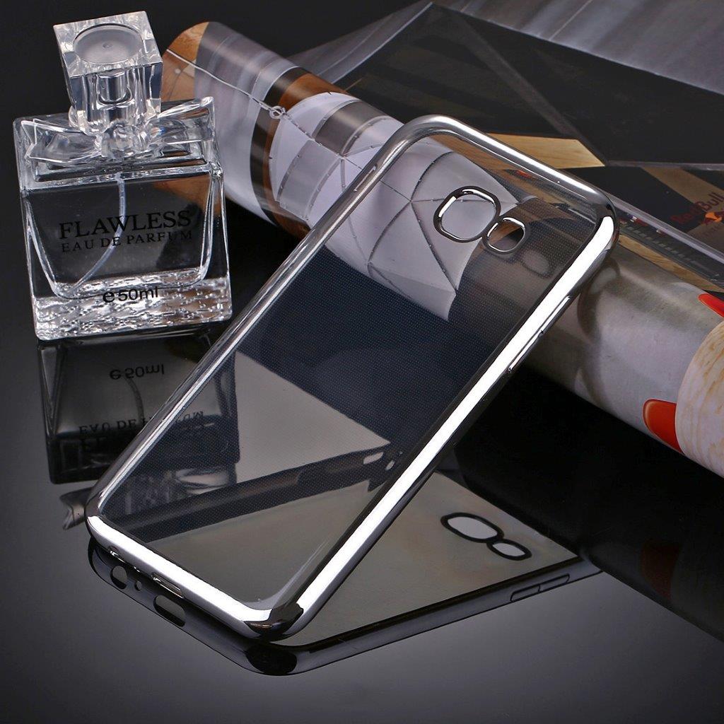 Transparent Sølvcover Samsung Galaxy A7 2017