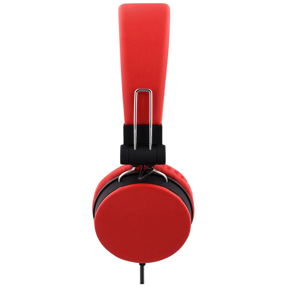 STREETZ hovedtelefoner med mikrofon - Rød