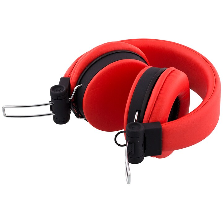 STREETZ hovedtelefoner med mikrofon - Rød