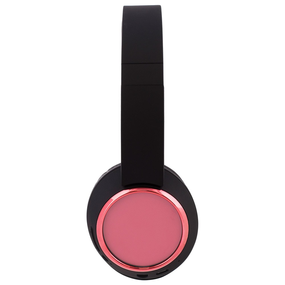 STREETZ Bluetooth-hovedtelefoner med mikrofon - Sort/Rosa
