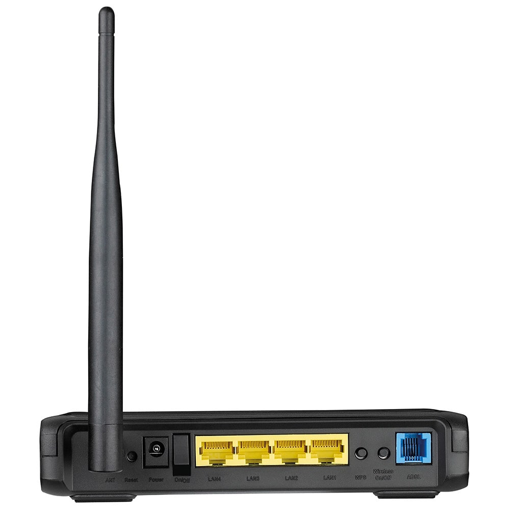 ASUS DSL-N10 - Trådløs router med indbygget ADSL2+ modem