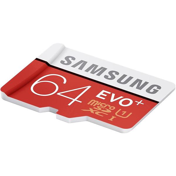 Samsung microSD Card 64GB EVO Plus UHS-1 inklusiv SD Adapter (2017)