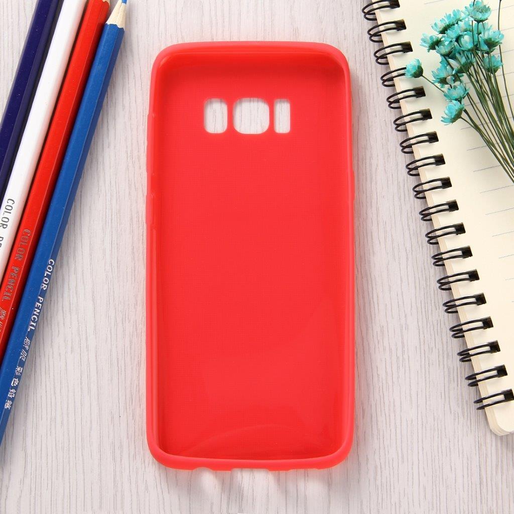 Candy-cover Samsung Galaxy S8 -rød