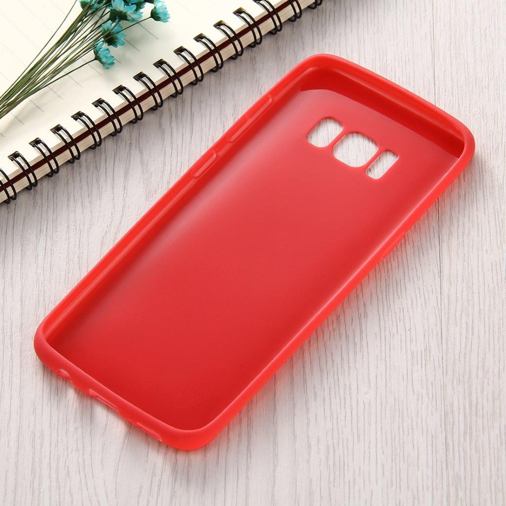 Candy-cover Samsung Galaxy S8 -rød
