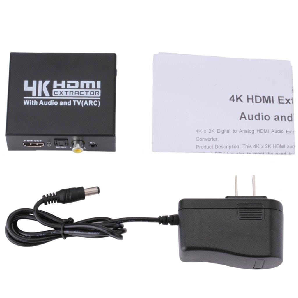 HDMI 4K Full HD 1080P Video Splitter med 5-1 Lyd