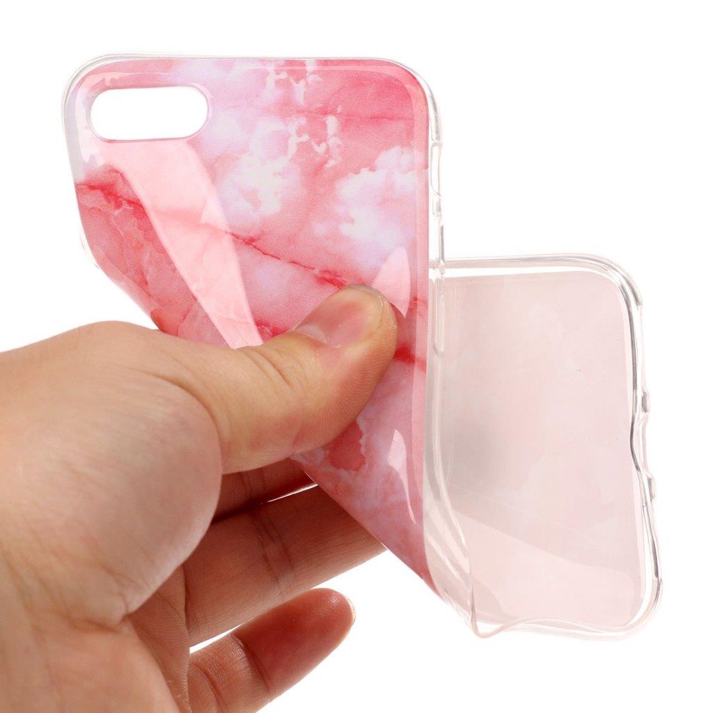 Marmorcover i rosa iPhone7