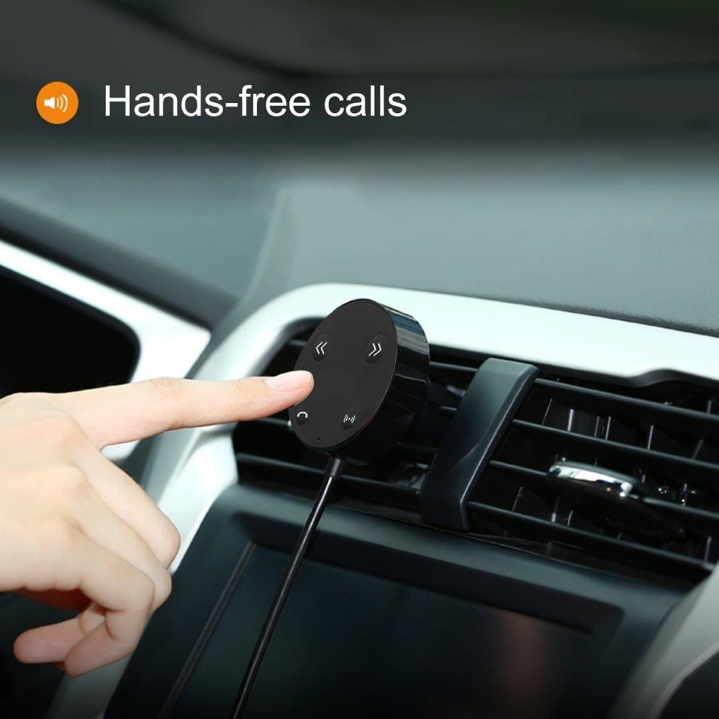 Bil Bluetooth handsfree med Fjernkontrol & Dobbelte ladeudtag