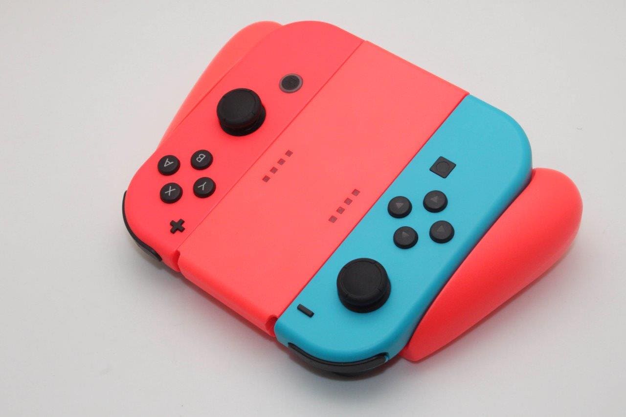 Silikonebeskyttelse Gamepad Nintendo Switch - Rød