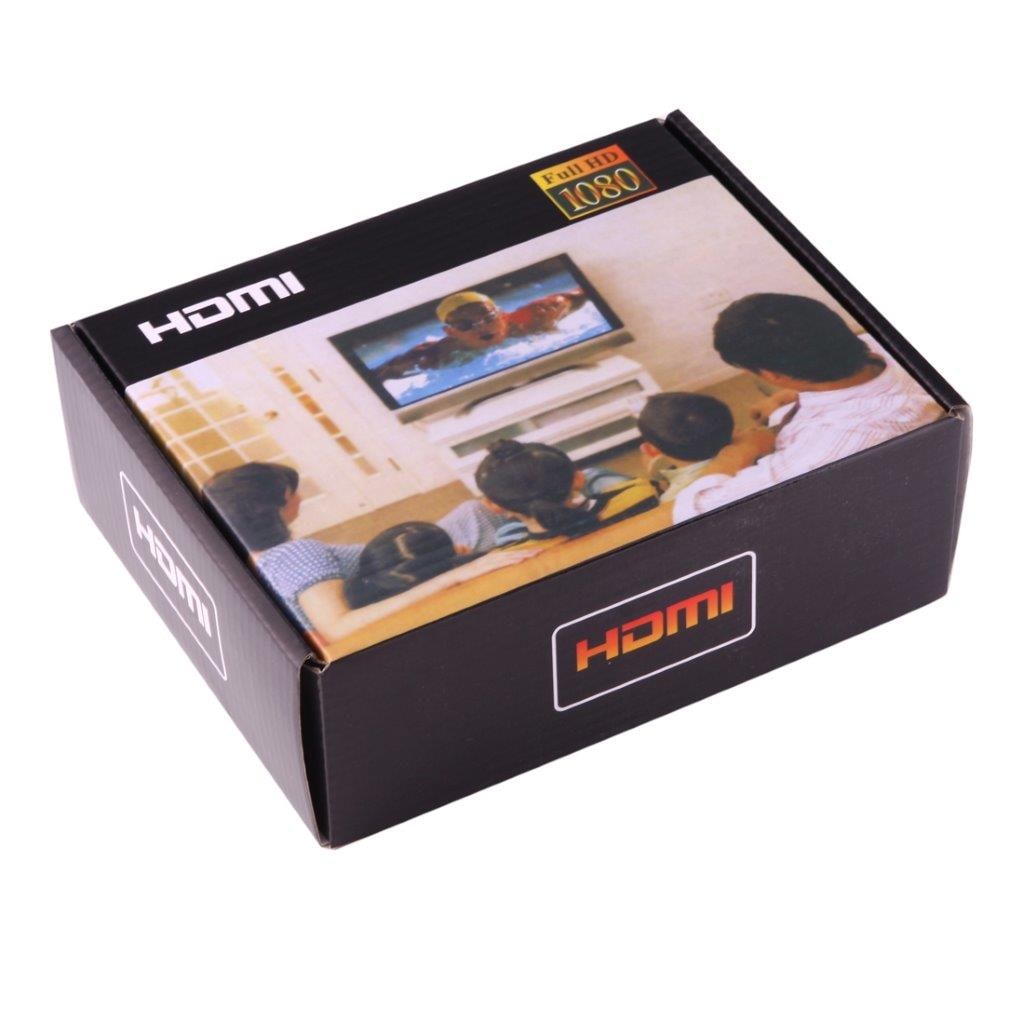 HDMI til DVI omformer / adapter + 3.5mm lyd