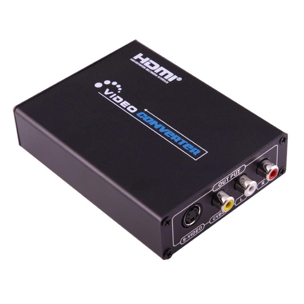 HDMI til AV + S-Video adapter / converter