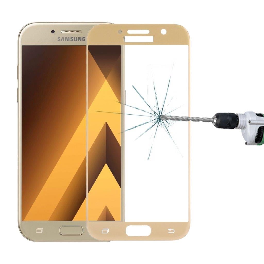 Displayskåner i hærdet glas Samsung Galaxy A7 2017 - Helskærmsbeskyttelse