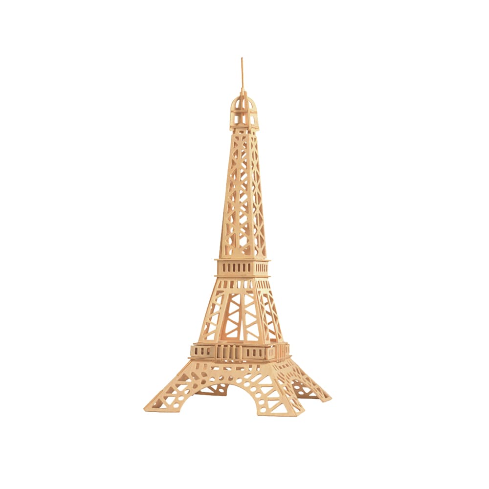 Model 3D Puslespil i træ - Eiffeltårnet