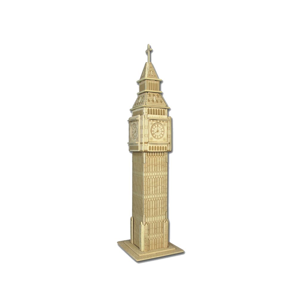 Model 3D Puslespil i træ - Big Ben