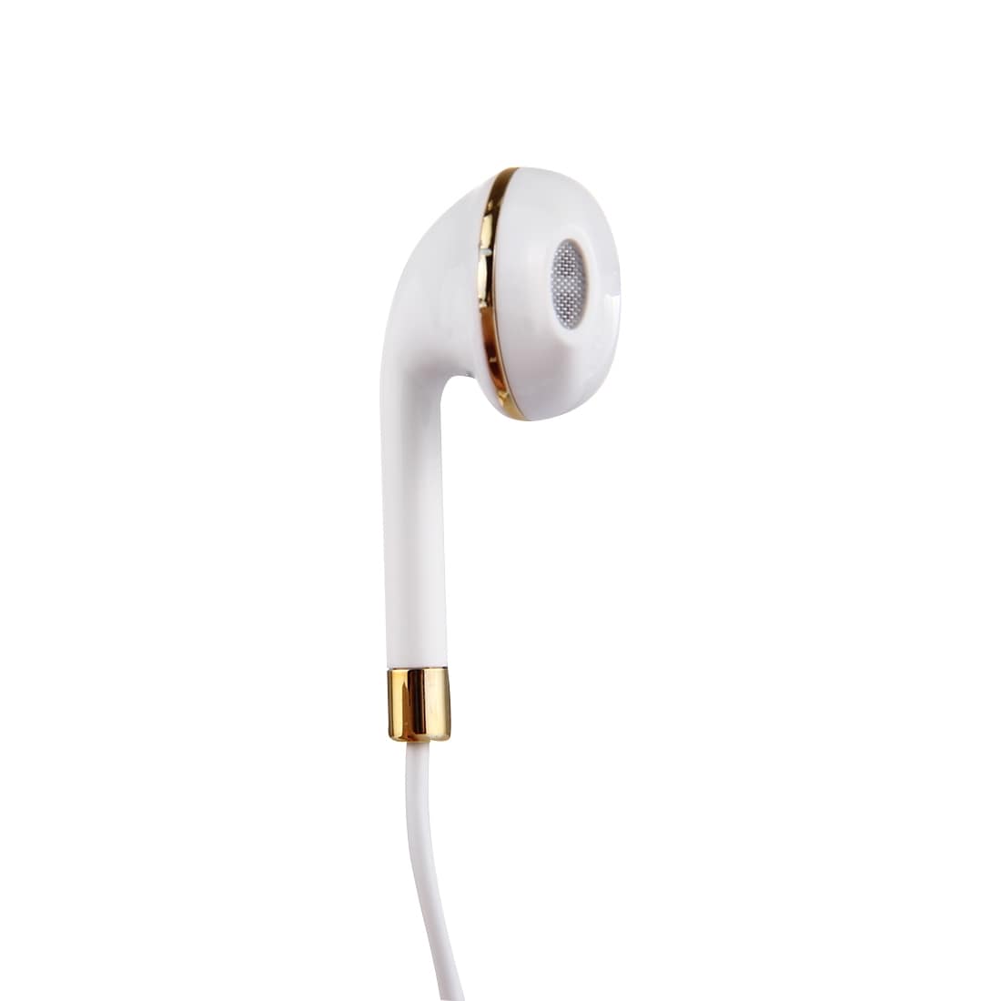 Hvide høretelefoner In-Ear med fjernkontrol & Mic - iPhone, Samsung, HTC, Sony mm