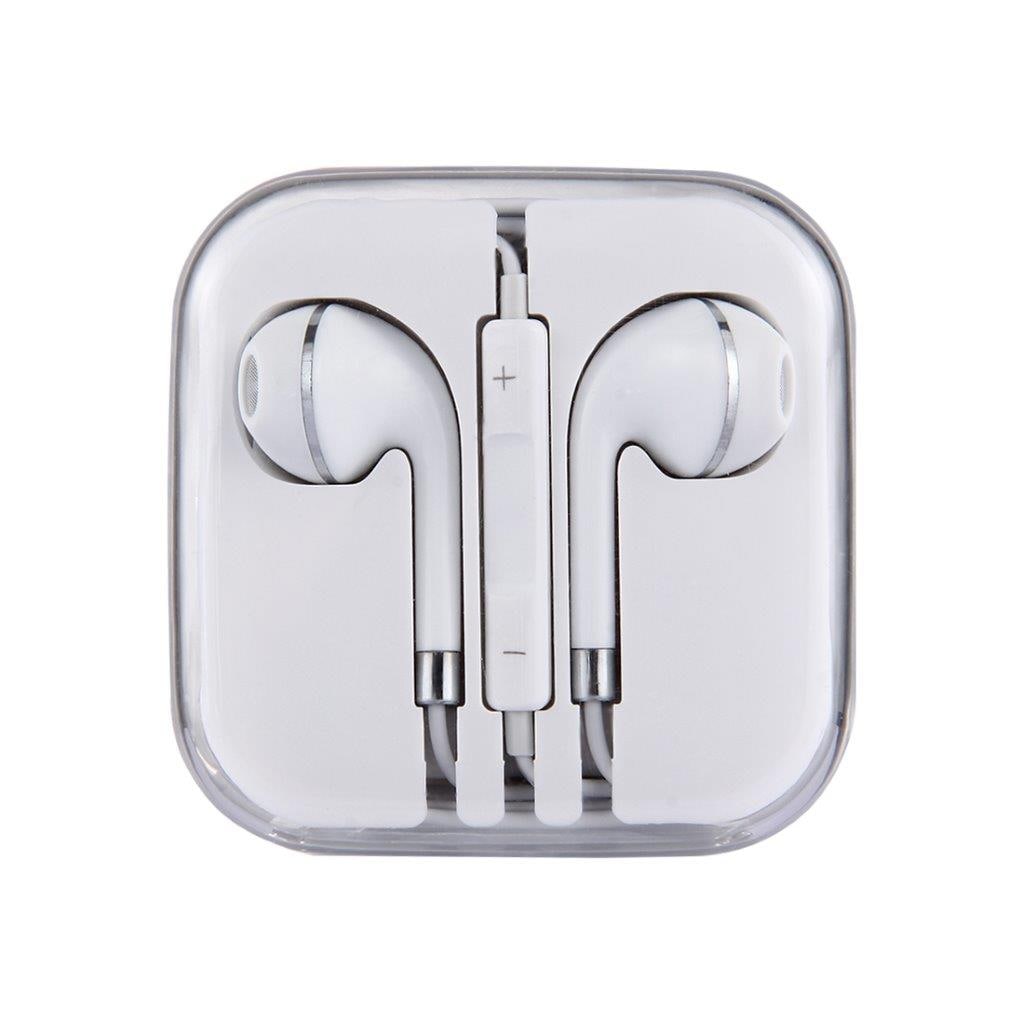In-Ear mobil headset med fjernkntrol & Mic - iPhone, Samsung, HTC, Sony mm
