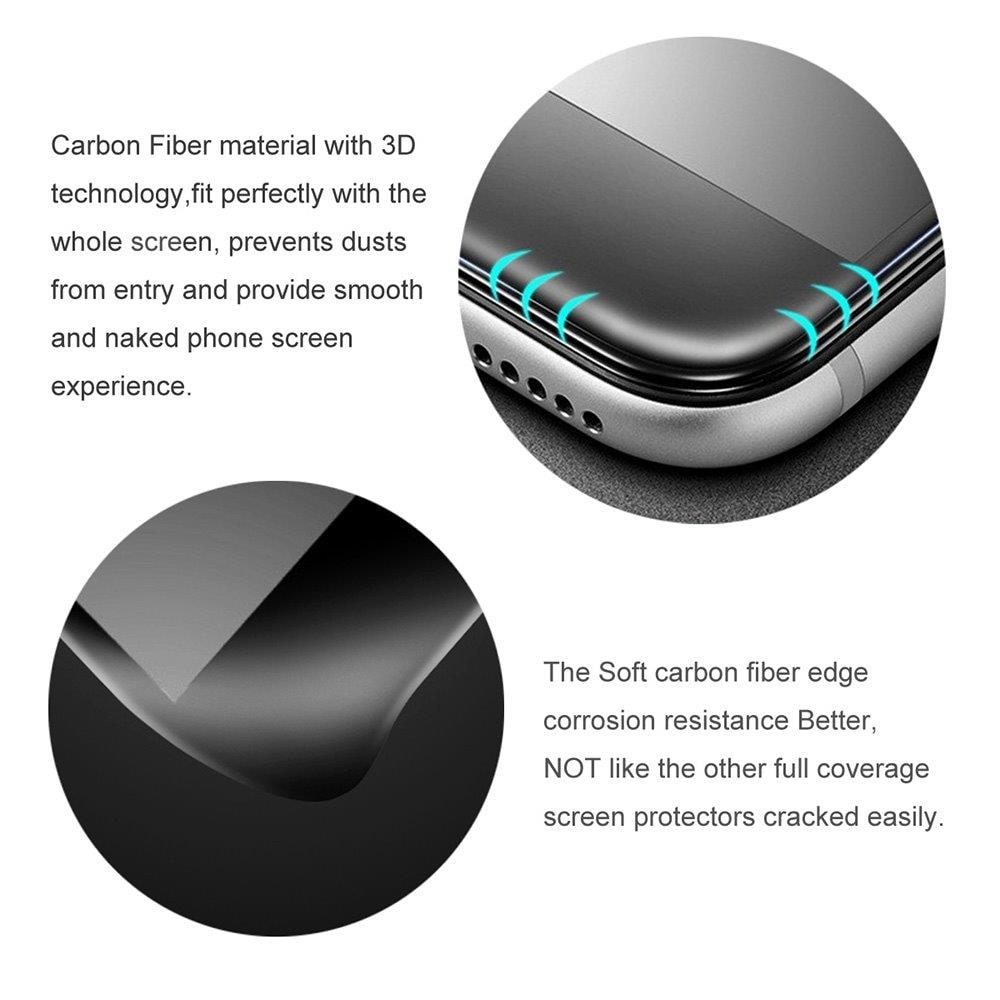 Spion skærmskåner i hærdet glas iPhone 6 Plus & 6s Plus - Helskærmsbeskytte