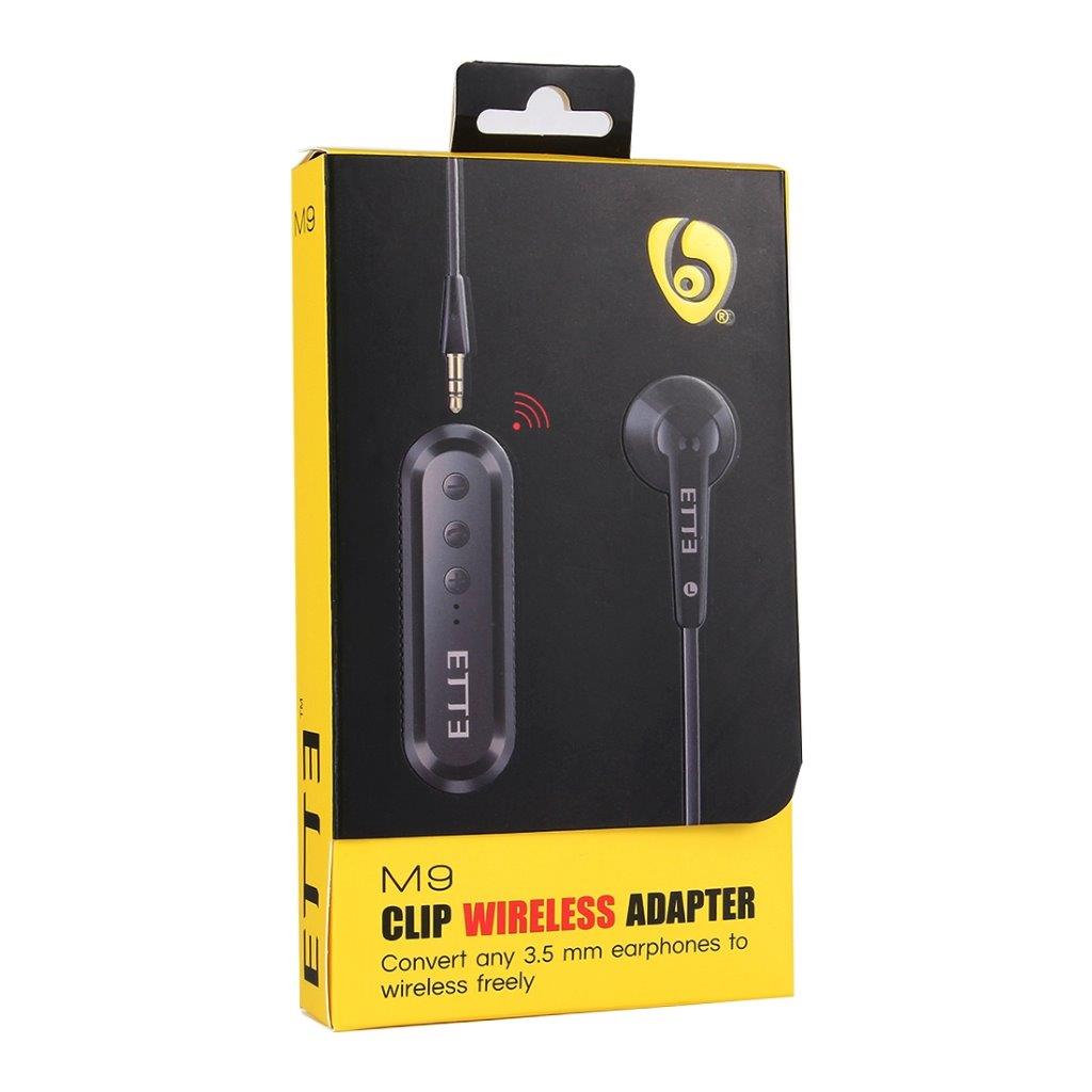 Sort Bluetooth headset iPhone / Android med Mic