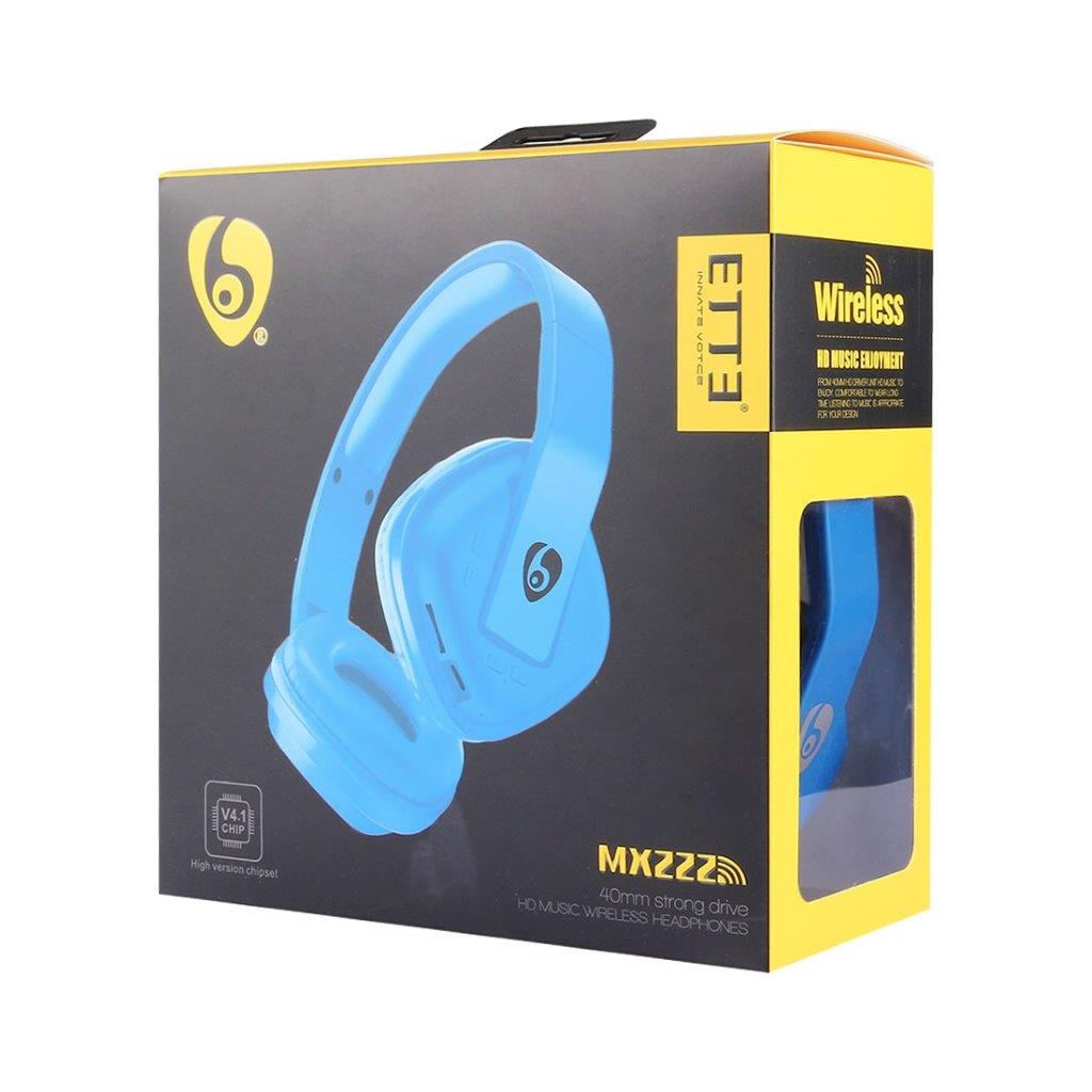 Bluetooth headset MX222 med reelle kåber & Mic