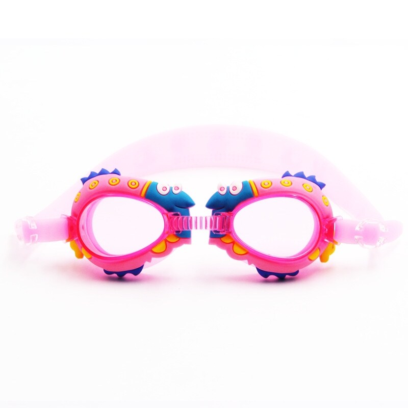 Svømmebriller til Børn med Øreplugs - Lyserødt Bånd