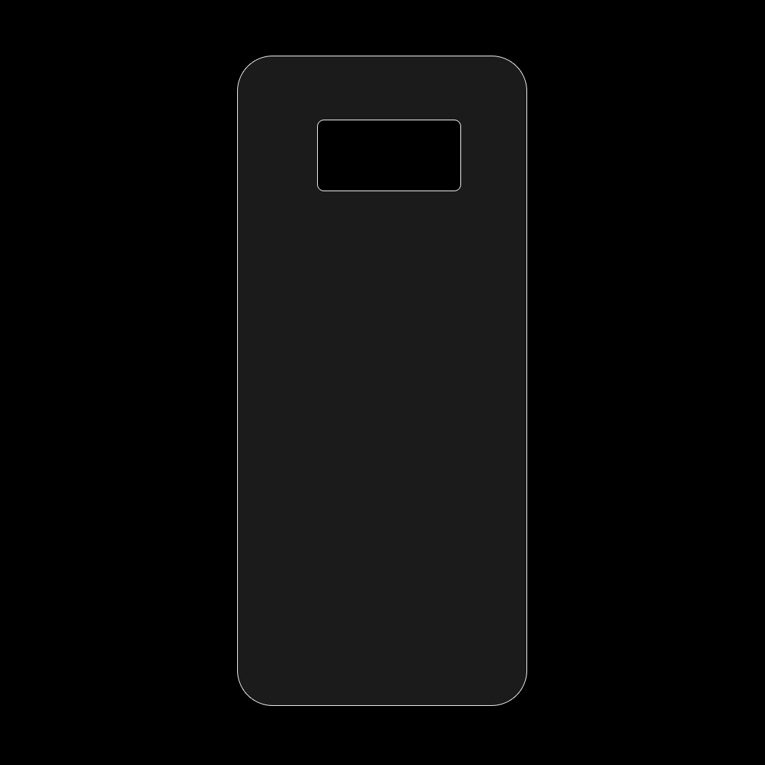 Skærmbeskyttelse for Baglinse til Samsung Galaxy S8