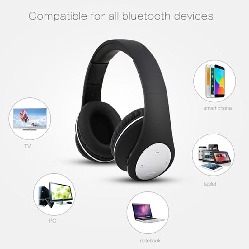 Bluetooth-headset til Musik og Samtale til iPhone / Samsung / LG / SONY