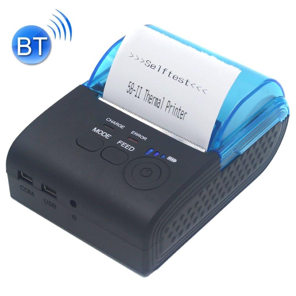 Bluetooth 4.0 POS Kvitteringsprinter 58 mm