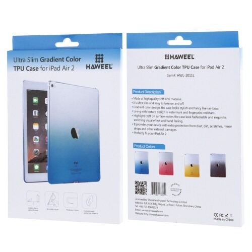 TPU Cover til iPad Air 2 - Blå