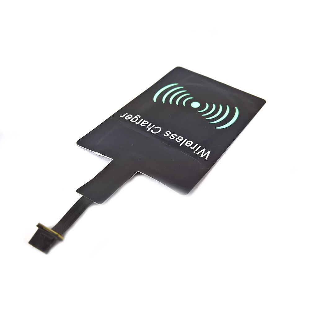Qi Opladningsplade - Kort til Opladning af Micro USB-kontakt