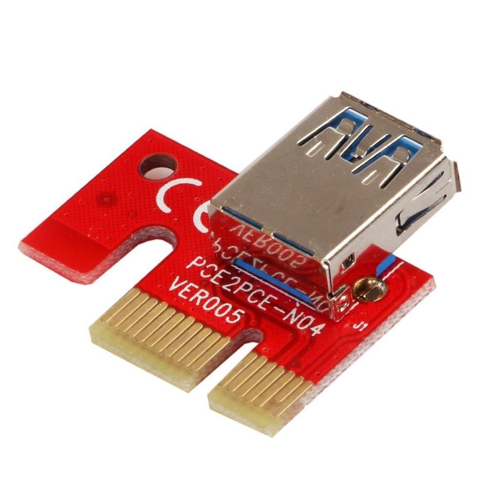 Adapter USB 3.0 PCI-E Express til 16x PCI-E 15 Pin SATA