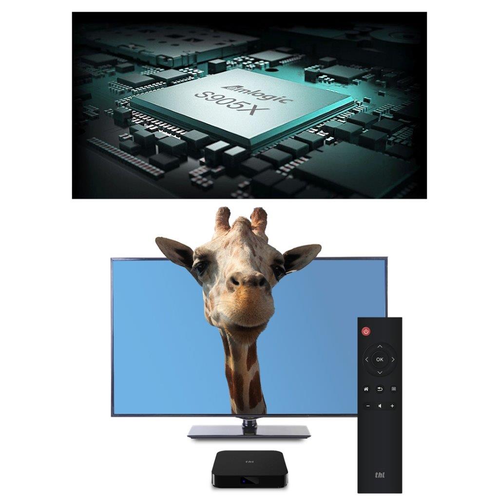 TV-BOX 1 Ultra HD 4K Smart TV Android 7.1 - Wi-Fi, HDMI