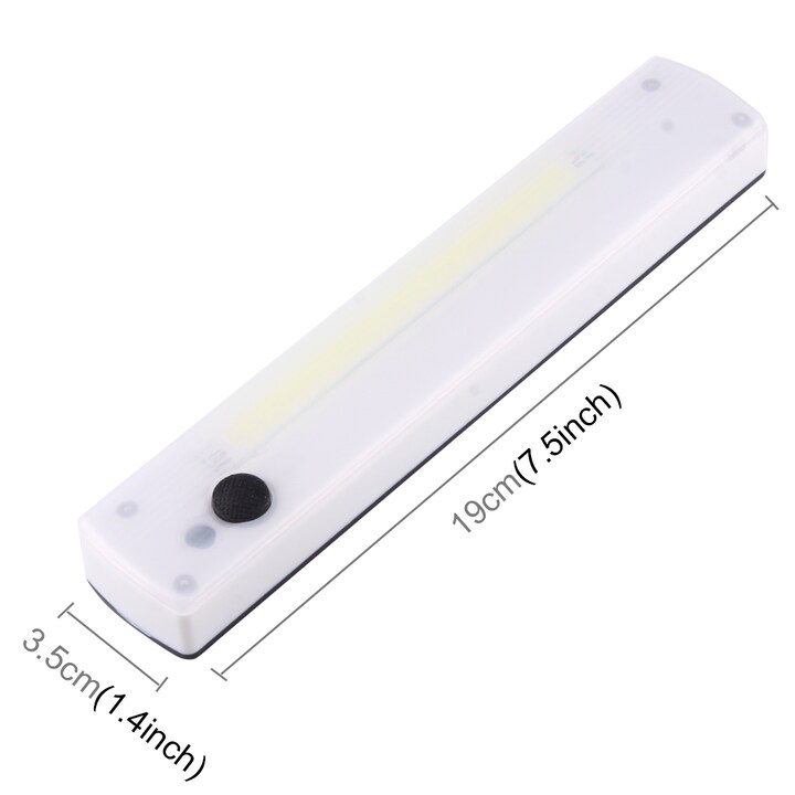 LED Garderobelampe / Natlampe med Magnet