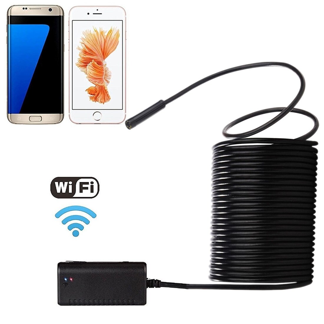 Wi-Fi 10M Inspektionskamera Mobiltelefon - Android & iOS