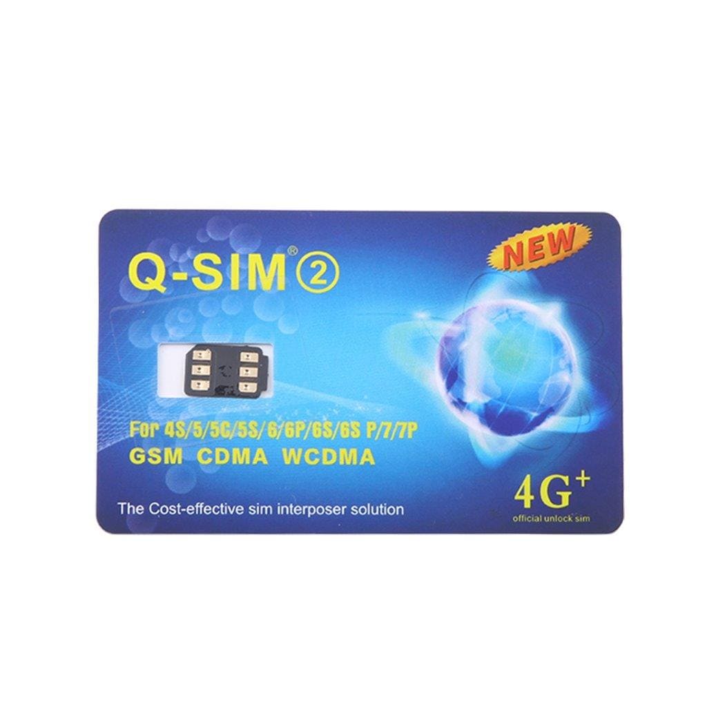 Q-SIM 2 Unlock Card iOS 10.3.2 & iPhone 6 / 7