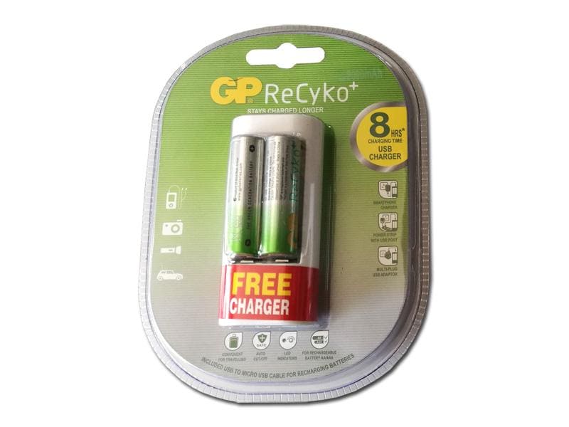 GP ReCyko Batterilader USB