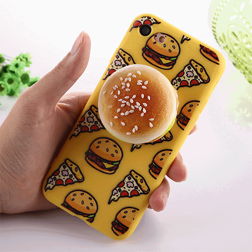 Trykbart cover iPhone 7 - Hamburger