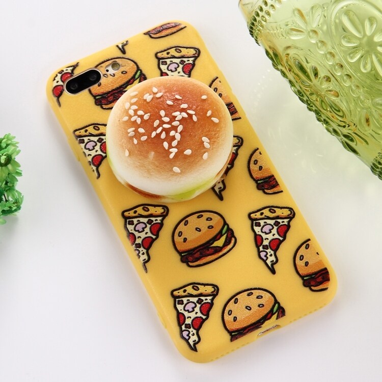Trykbart cover iPhone 7 Plus - Hamburger