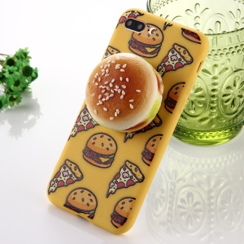 Trykbart cover iPhone 7 Plus - Hamburger