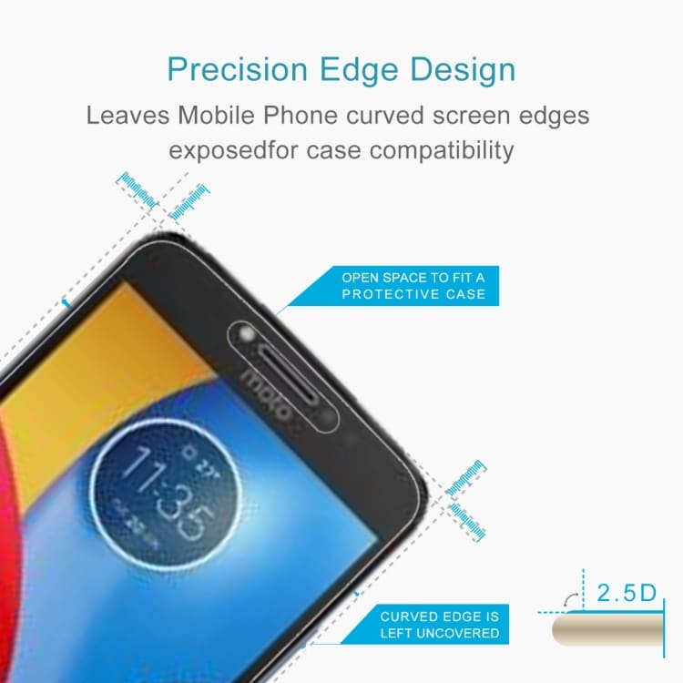 Skærmskåner i hærdet glas Motorola Moto C - 2-Pak