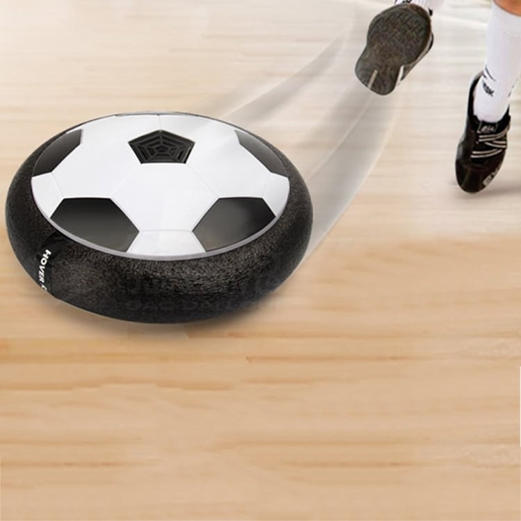 Svævende fotboll for indendørs brug